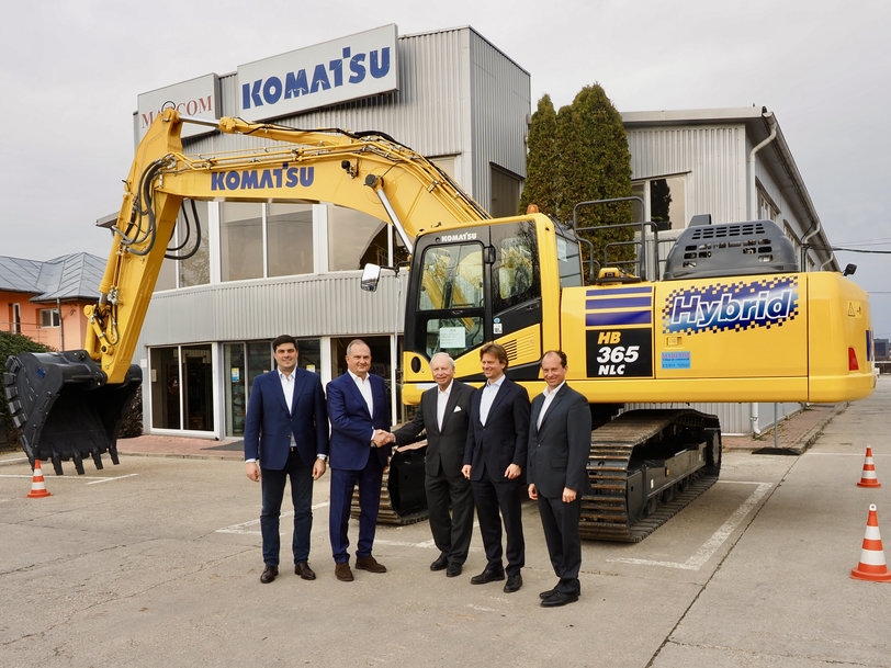 Komatsu Europe announces Kuhn Holding’s takeover of Marcom in Romania